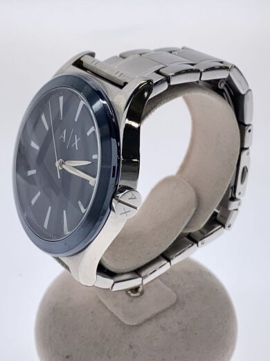 商品画像：クォーツ腕時計/アナログ/ステンレス/NVY/SLV/AX2331 2