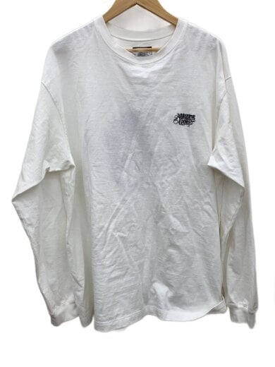 画像：BUDSPOOL長袖Tシャツ/XXL/コットン/WHT1