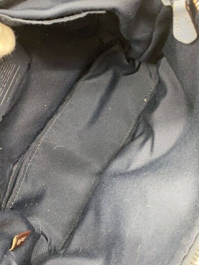 商品画像：ショルダーバッグ/レザー/NVY/H2239 4