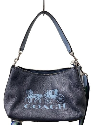 商品画像：ショルダーバッグ/レザー/NVY/H2239 7