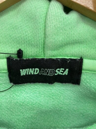 商品画像：パーカー/M/コットン/GRN/無地/WDS-20A-TPS-09 3