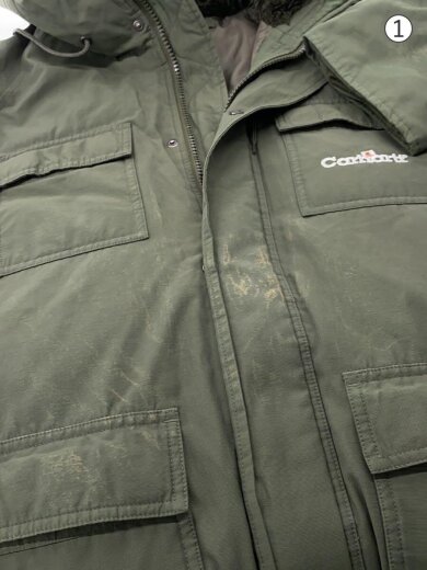 商品画像：ダウンジャケット/L/コットン/KHK/05019-0021 6