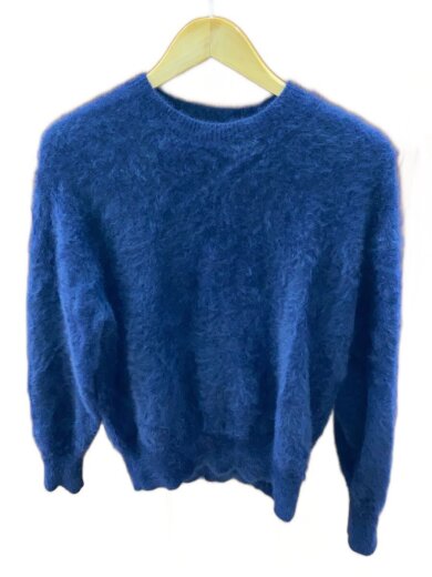 商品画像：ニット・セーター(厚手)/--/ウール/NVY/無地/22-080-912-2820-4-0// 1
