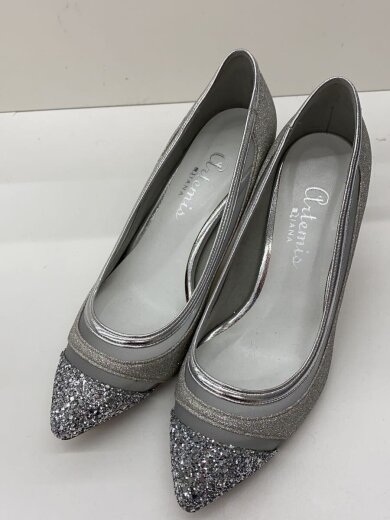 商品画像：パンプス/24.5cm/SLV 2