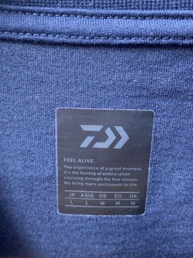 商品画像：Tシャツ/L/コットン/NVY/無地/BE-37023 3