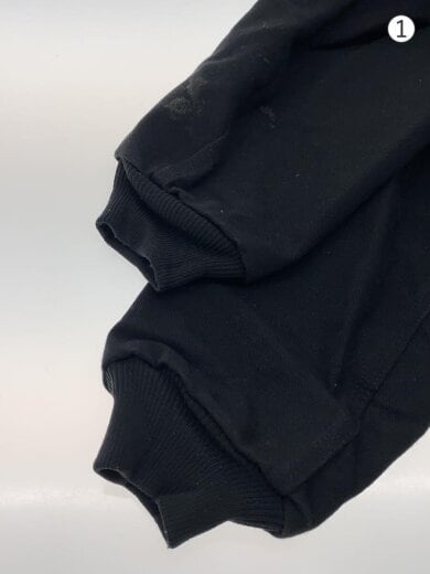 商品画像：ジャケット/L/コットン/BLK/無地/OJO131-M/汚れ有 5