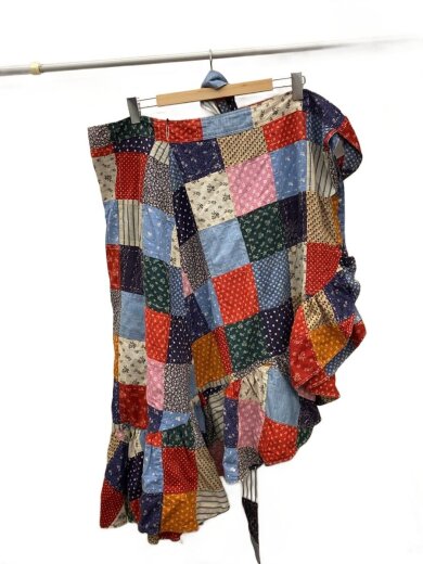 商品画像：ロングスカート/--/コットン/マルチカラー/無地 1