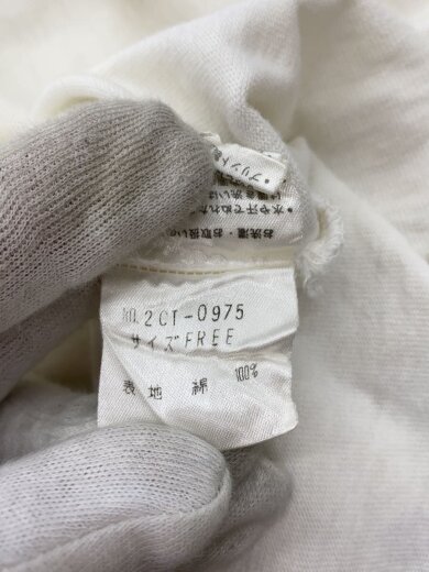 商品画像：Tシャツ/FREE/コットン/WHT/CT-0975 4