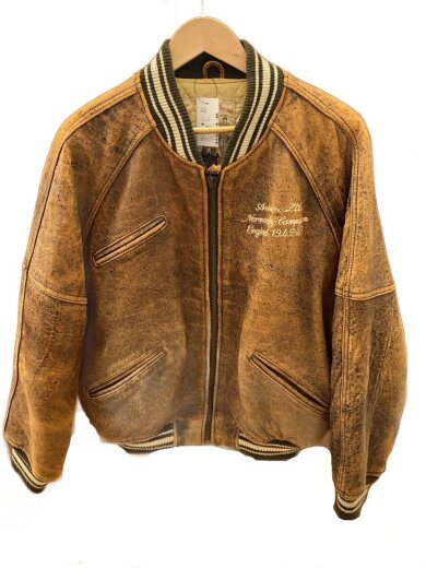 商品画像：VASITY JACKET/レザージャケット・ブルゾン/S/レザー/BRW 1