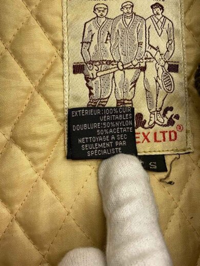 商品画像：VASITY JACKET/レザージャケット・ブルゾン/S/レザー/BRW 4