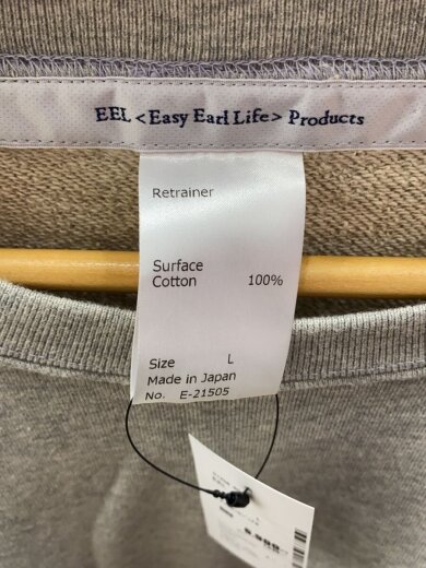 商品画像：スウェット/L/コットン/GRY/E-21505 3