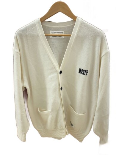 商品画像：CLASSIC KNIT CARDIGAN/S/ウール/CRM/23SS-WMK-KN04// 1