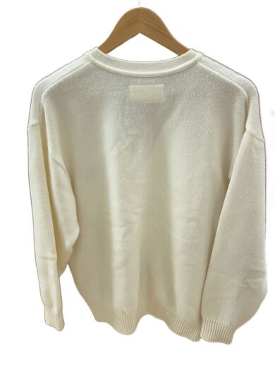 商品画像：CLASSIC KNIT CARDIGAN/S/ウール/CRM/23SS-WMK-KN04// 2