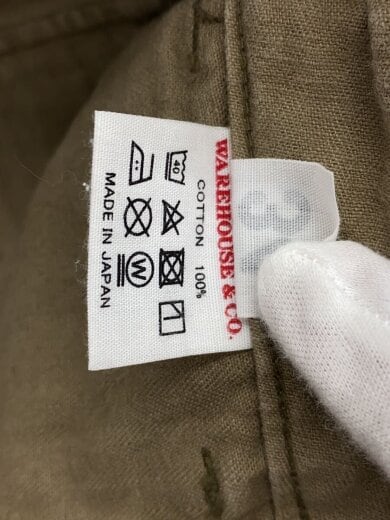 商品画像：ヘリンボーンベイカーパンツ/34/コットン/BEG 4