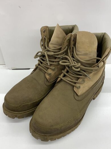 商品画像：Rubber Toe/レースアップブーツ/27.5cm/KHK/A8559 2