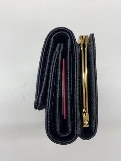 商品画像：3つ折り財布/フェイクレザー/BLK/レディース/2320265291// 8