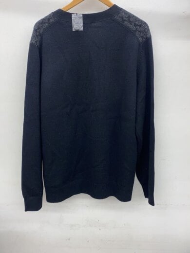 商品画像：カーディガン(厚手)/XL/ウール/BLK/無地/CW943 2