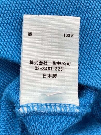 商品画像：スウェット/XL/コットン/BLU/無地 4