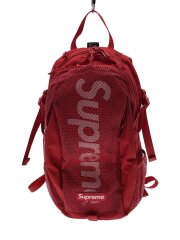 20ss/Backpack/メッシュロゴバックパック/リュック/ナイロン/BLK