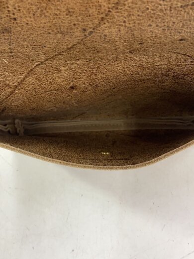 商品画像：ポーチ/レザー/BRW/無地 6