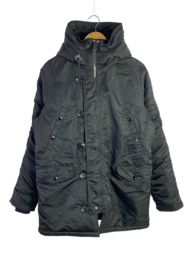 商品画像：フライトジャケット/L/ナイロン/BLK/無地/20094-501 1