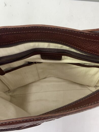 商品画像：トートバッグ/レザー/BRW 6