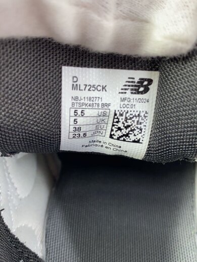 商品画像：ML725/ホワイト/23.5cm/WHT 5