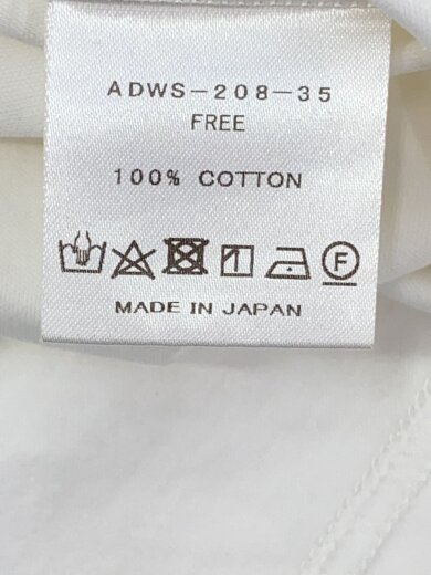 商品画像：半袖カットソー/FREE/コットン/WHT/ADWS-208-35// 4