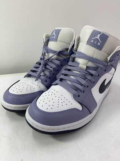 商品画像：AIR JORDAN 1 MID_エア ジョーダン 1 MID/27cm/BLU/レザー 2