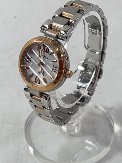 商品画像：ソーラー腕時計/アナログ/--/WHT/SLV/SS/E031-T014275 2