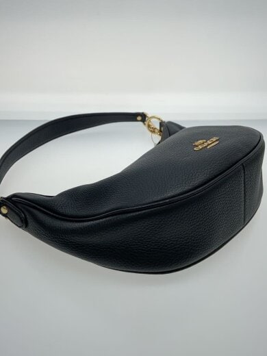 商品画像：ショルダーバッグ/レザー/BLK/無地/CO996// 5