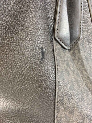 商品画像：トートバッグ/レザー/BLK/総柄 8