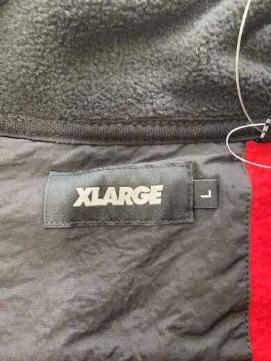 商品画像：フリースジャケット/L/ポリエステル/RED/101224021017 3