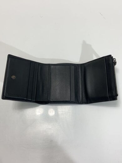 商品画像：3つ折り財布/--/BLK/無地/メンズ/533451 4