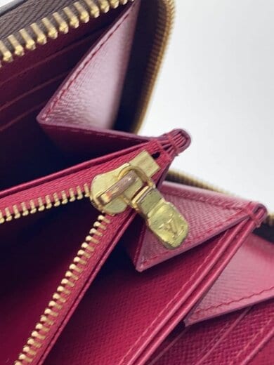 商品画像：2)ジッピー・ウォレット_モノグラム・キャンバス_フューシャ/PVC/BRW/レディース 7