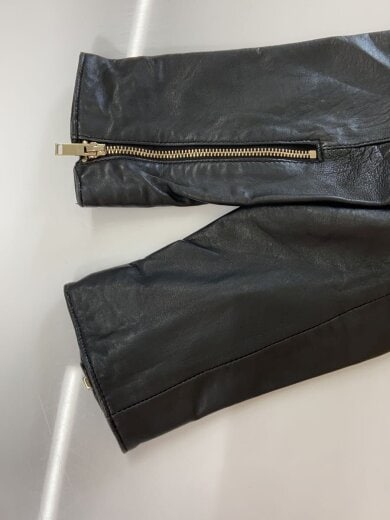 商品画像：ダブルライダースジャケット/XS/羊革/BLK 5