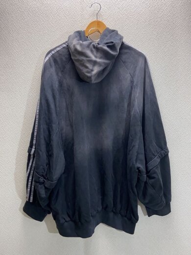 商品画像：ジップパーカー/XL/コットン/GRY/無地/KE9806// 2