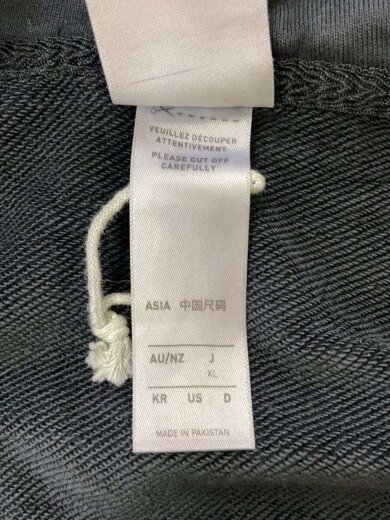 商品画像：ジップパーカー/XL/コットン/GRY/無地/KE9806// 4