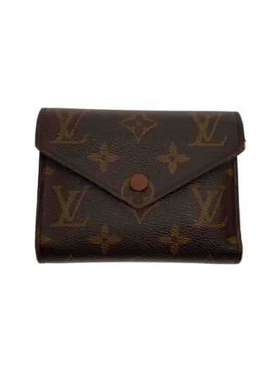 商品画像：ポルト・フォイユ・ヴィクトリーヌ_モノグラム・キャンバス/PVC/BRW/レディース// 1