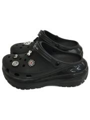 サンダル/US10/BLK/MEGA CLUSH