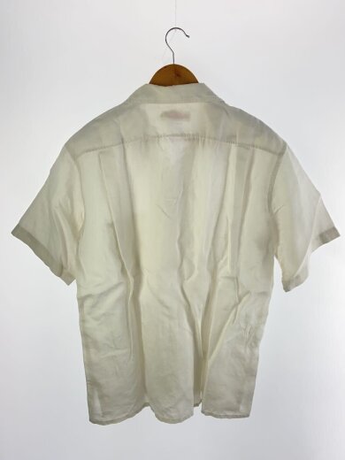 商品画像：ixi:z/オープンカラー/ボックスシルエット/半袖シャツ/L/リネン/WHT 2