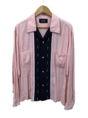 21SS/US1974 L/S SHIRTS/長袖シャツ/3/レーヨン/PNK/US1974