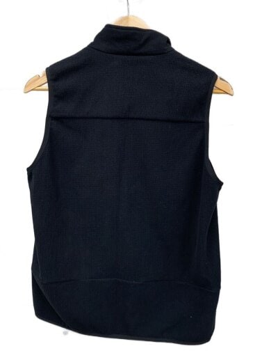 画像：snow peakフリースベスト/S/ポリエステル/BLK/FD0736-1002