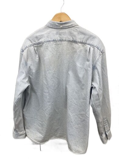 商品画像：24SS/Small Box Shirt/Washed Blue/長袖シャツ/XL/デニム/BLU// 2
