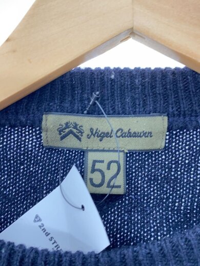 商品画像：ニット・セーター(厚手)/52/ウール/NVY/8037-00-4000 3