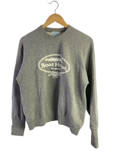商品画像：BOAT HOUSE/定番トレーナー/スウェット/M/コットン/GRY 1