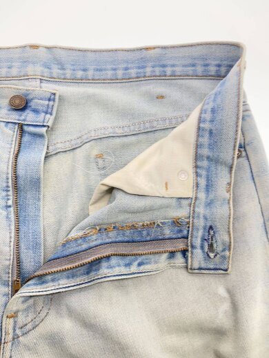 商品画像：517/66後期/ボタン裏8/オレンジタブ/42talon/ブーツカットパンツ/デニム/BLU 3