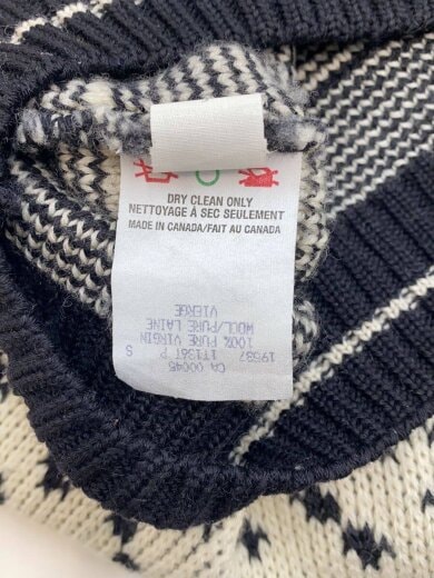 商品画像：バーズアイ/ヘラジカ/ニット・セーター(厚手)/S/ウール/CRM/1T136T 4