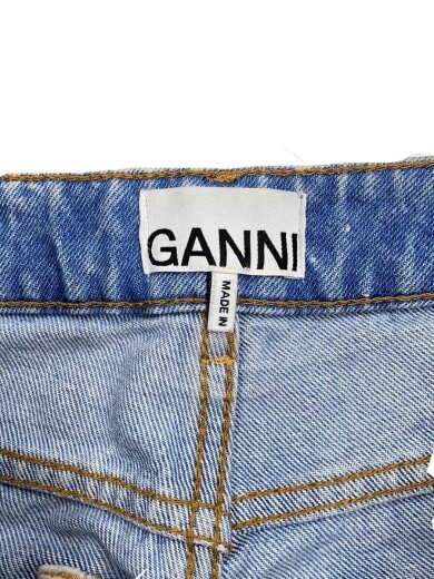 商品画像：ブリーチデニムブーツカットパンツ/25/デニム/BLU/総柄 4