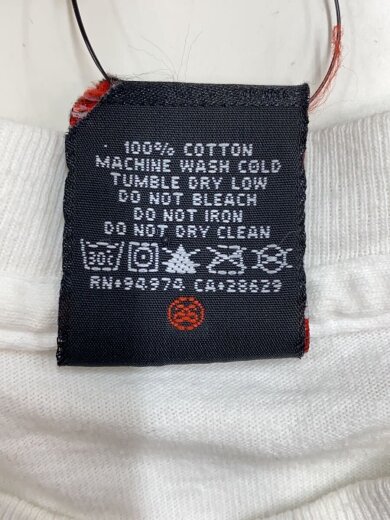 商品画像：Tシャツ/M/コットン/WHT 4